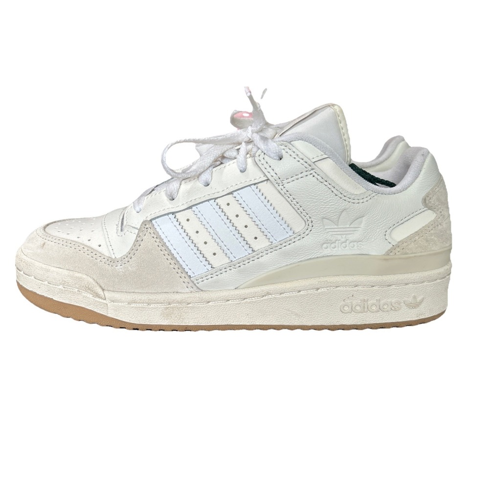 Adidas Forum 84 Low Advantage Chalk White Beige Shoes Men's Sz 7